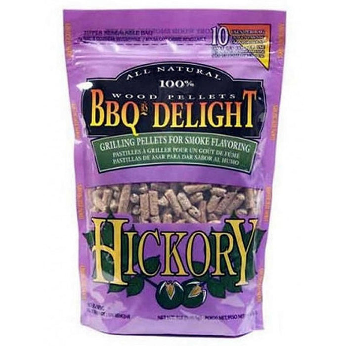 BBQr's Delight Hickory Pellet Blend 1lb Grilling Smoking Pellets All Natural