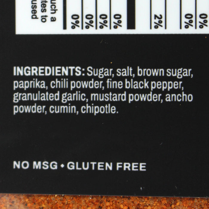 Q39 Brisket Dry Rub Balanced Blend Of Spice & Sweet Gluten Free No MSG 11 oz