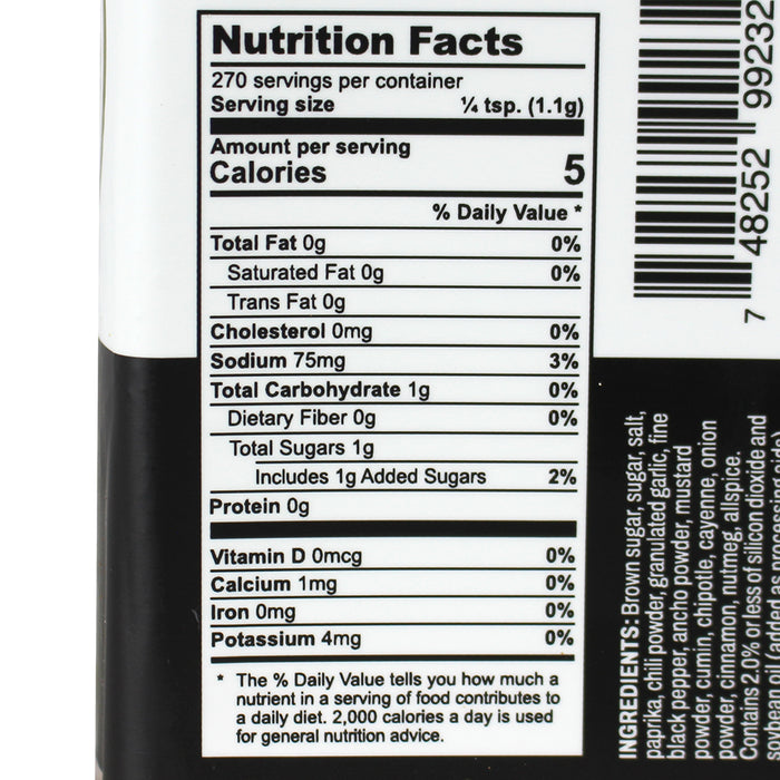 Q39 Chicken Rub With Touch Of Spices To Add Flavor No MSG Gluten Free 10.5 oz