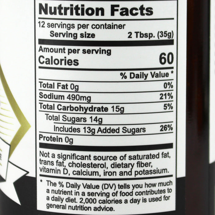 Q39 Classic BBQ Sauce Fruity, Sweet & With Some Spice Gluten-Free 15 Ounces