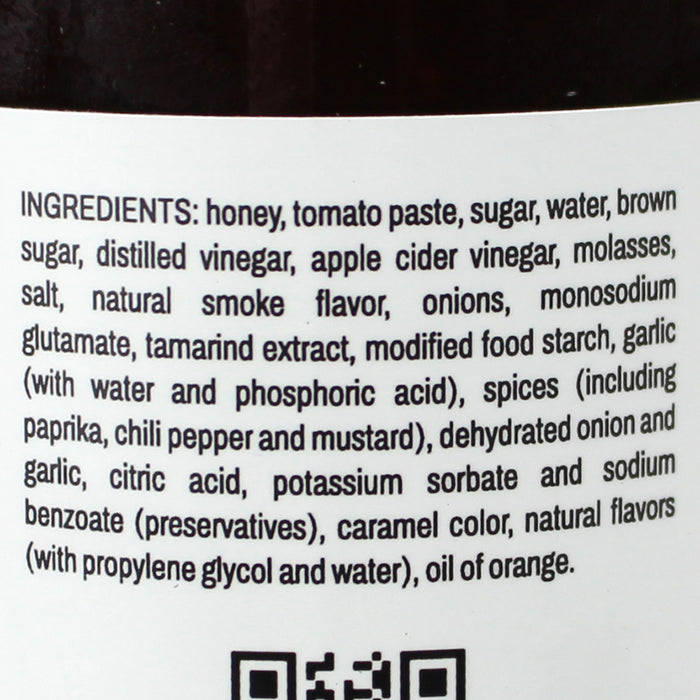 Q39 Honey BBQ Glaze Sauce Infused W/ 100% Pure Fresh Honey Gluten Free 15 Ounce