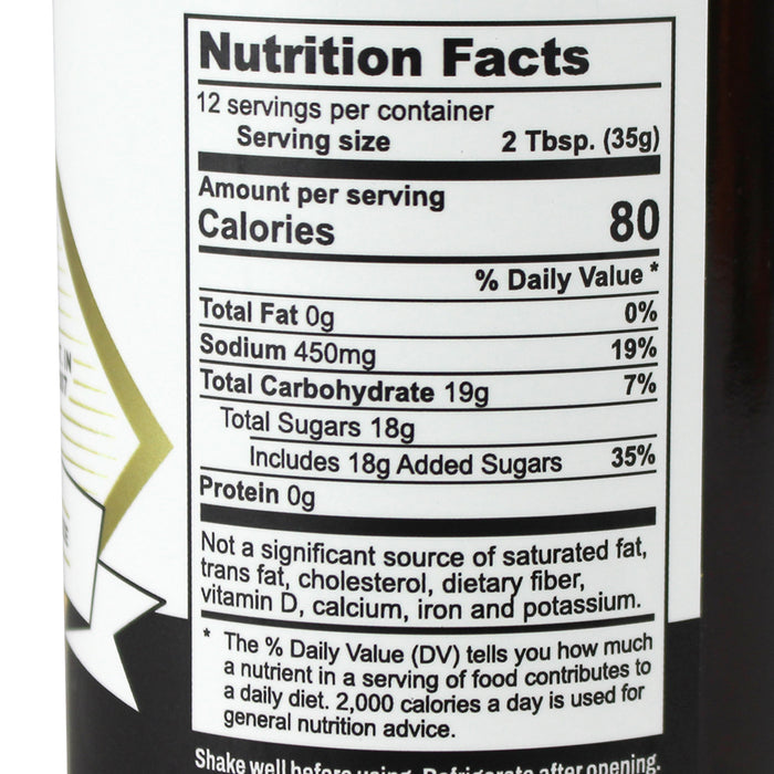 Q39 Honey BBQ Glaze Sauce Infused W/ 100% Pure Fresh Honey Gluten Free 15 Ounce