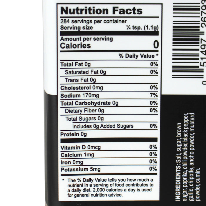 Q39 Pork Rub With A Bit More Spice & Less Sugar Gluten Free & No MSG 11oz