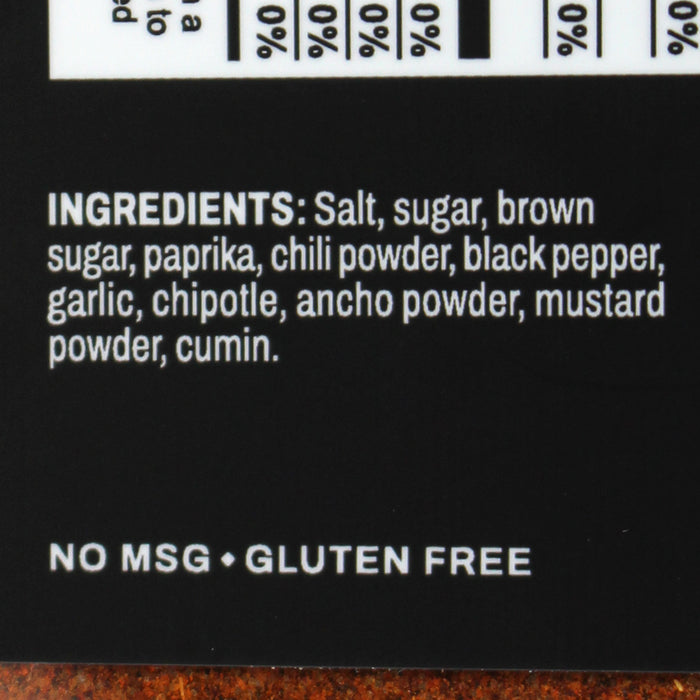Q39 Pork Rub With A Bit More Spice & Less Sugar Gluten Free & No MSG 11oz