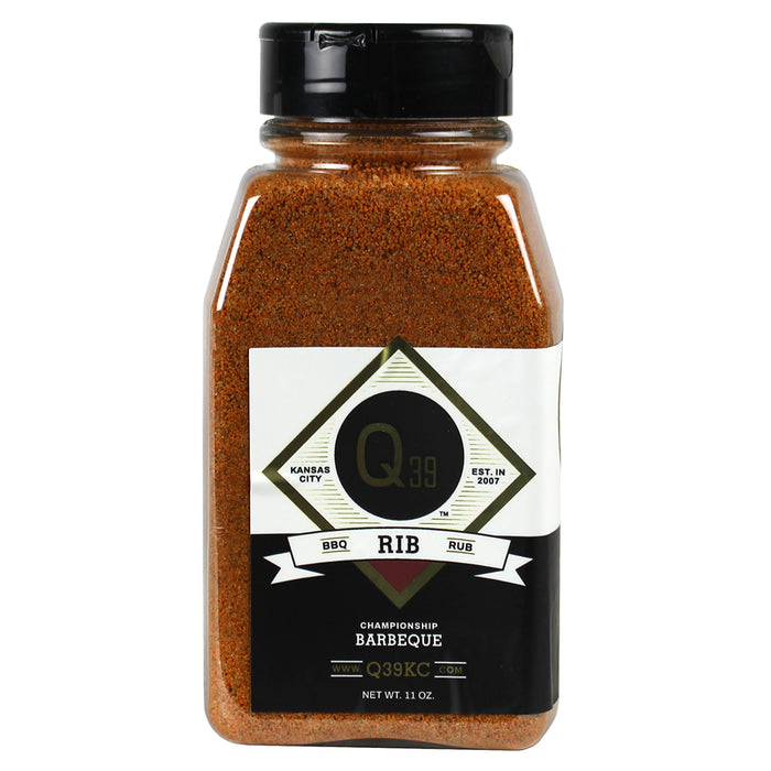 Q39 Rib Rub A Sweet Flavor Rub With Spices For Flavor No MSG Gluten Free 11 oz