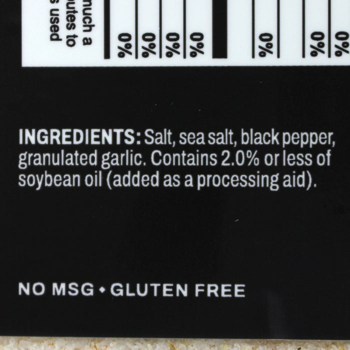 Q39 Steak Seasoning Salt Pepper & Garlic Rub For Meat & Veggies No MSG 16 oz