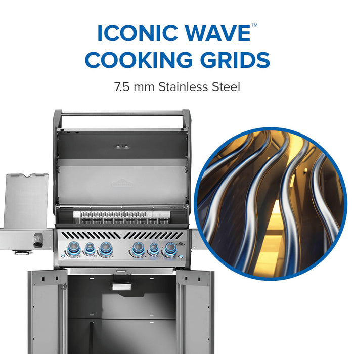 Napoleon Rogue® PRO-S 525 Natural Gas Grill w/ Infrared Side/Rear Burners