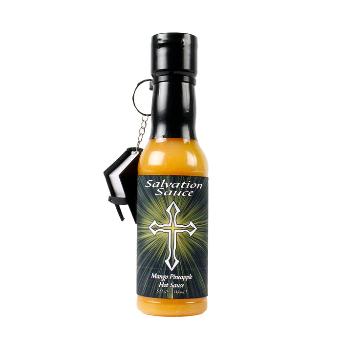 Danny Cash Salvation Sauce Mango Pineapple Hot Sauce 5 Oz Heat 4/10