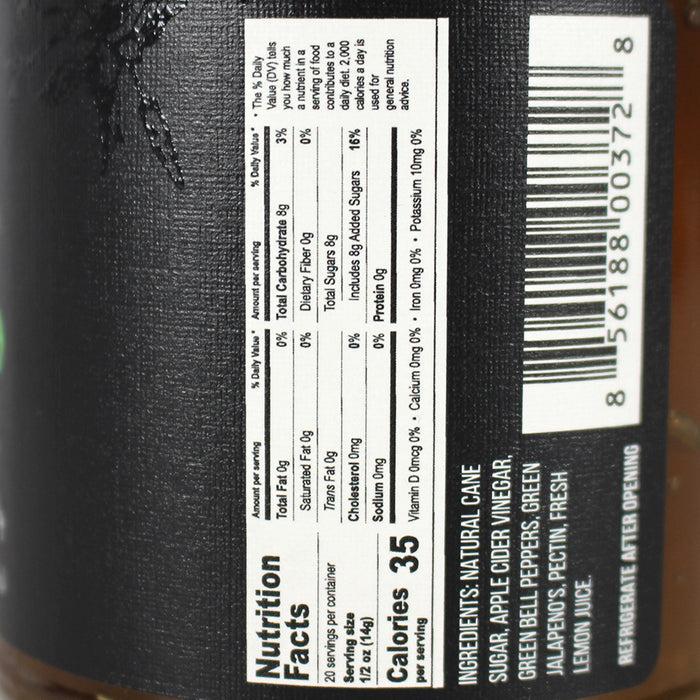 Southern City Flavors Jalapeno Pepper Jelly 10 Oz USA Made All Natural SCF-180