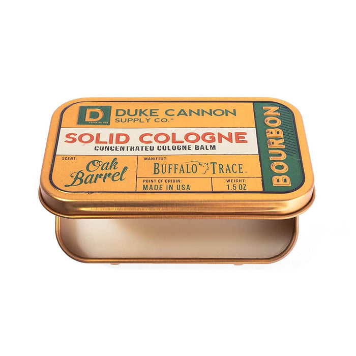 Duke Cannon Solid Cologne Oak Barrel Scent Concentrated Balm SCMIX12-BOURBON