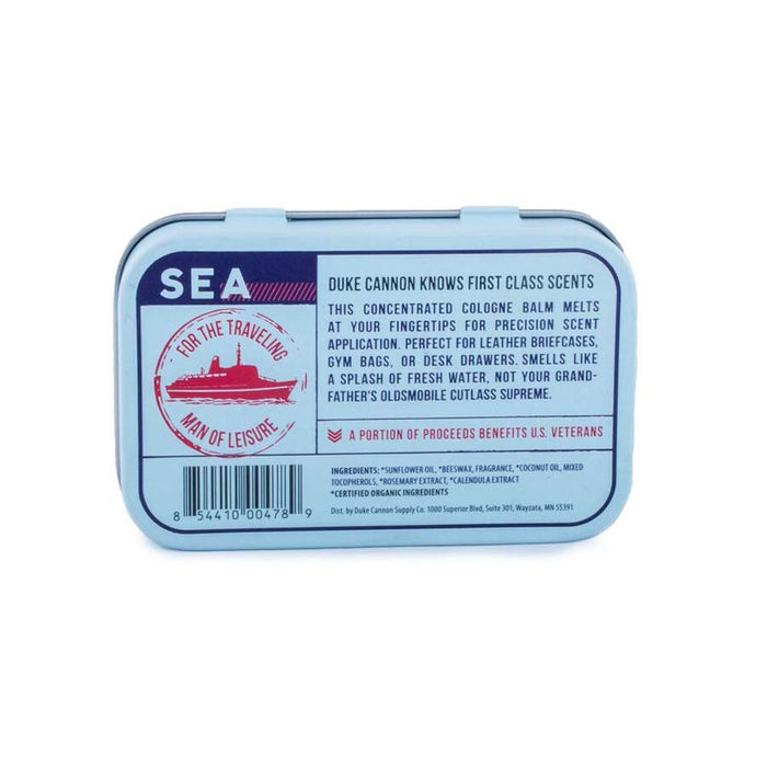 Duke Cannon Solid Cologne Naval Supremacy Scent Concentrated Balm SCMIX12-SEA