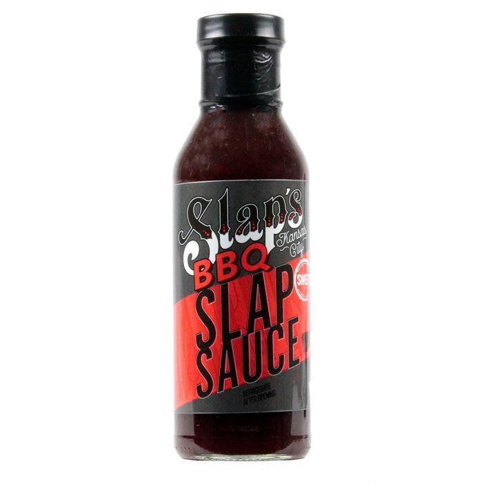 Slaps Bbq Kansas City Style Slap Sauce 16 Oz Competition Rated Barbecue Blend