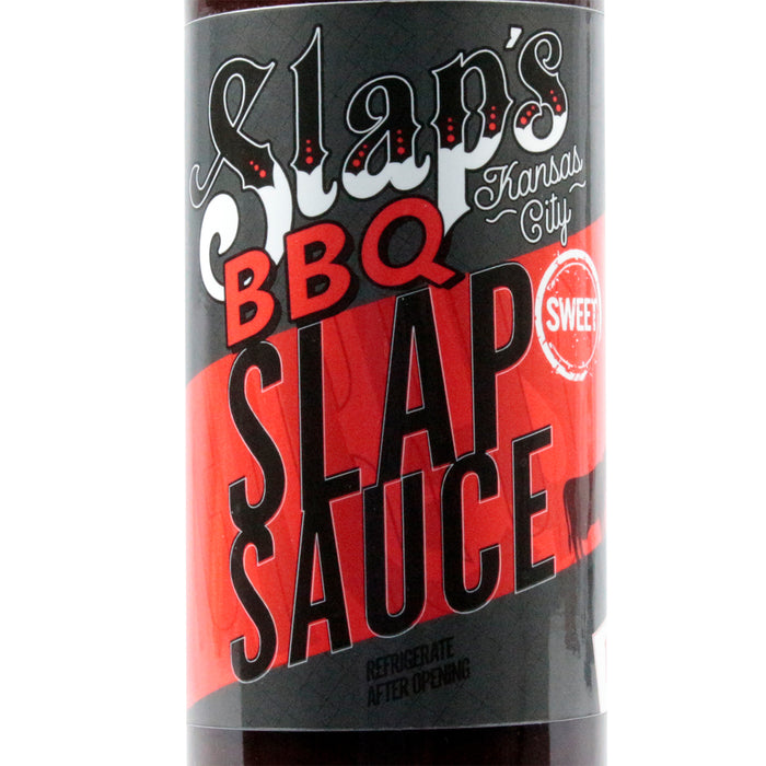 Slaps Bbq Kansas City Style Slap Sauce 16 Oz Competition Rated Barbecue Blend