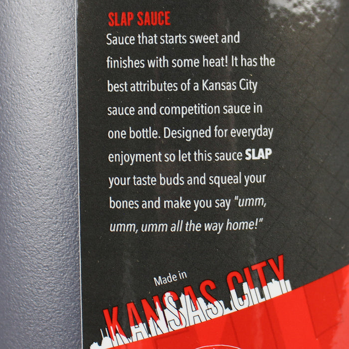 Slaps BBQ Kansas City Style Slap Sauce 64 oz Competition Rated Barbecue SL01010