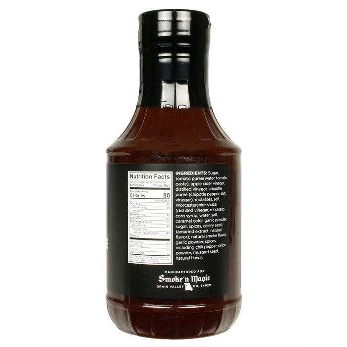 Smoke 'N Magic Spicy BBQ Sauce Level Up Sweet & Heat All Purpose 20.5 Ounce