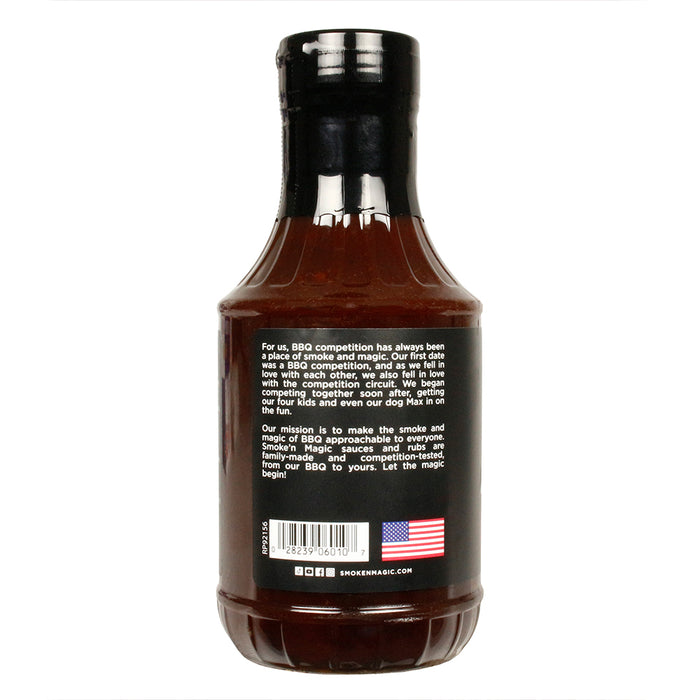 Smoke 'N Magic Sweet BBQ Sauce Pitmaster Blend Sweet & Pepper All Purpose 21.1oz