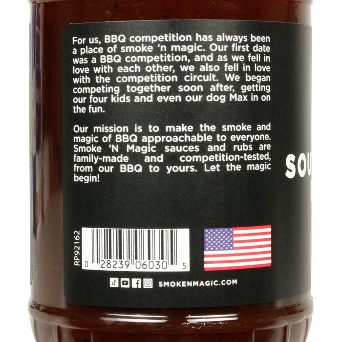 Smoke 'N Magic Southern Twang BBQ Sauce Bold and Tangy All Purpose 21.1 Ounce