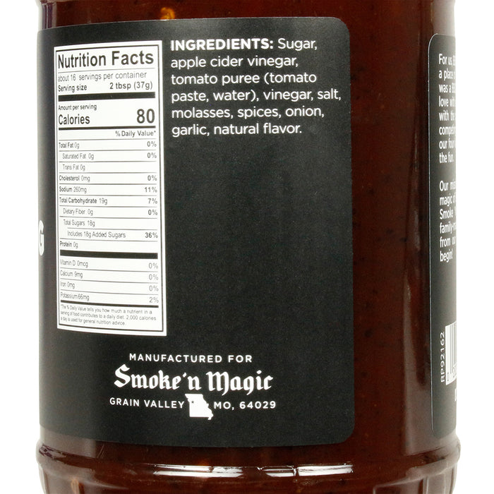 Smoke 'N Magic Southern Twang BBQ Sauce Bold and Tangy All Purpose 21.1 Ounce