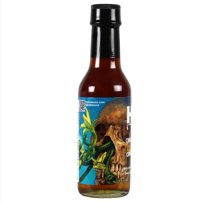 HAB Sauce Chocolate Habanero Honey 5 Oz Gluten Free Medium Heat Hot Sauce