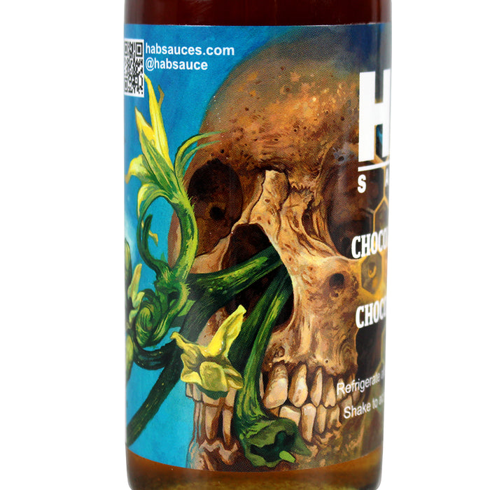 HAB Sauce Chocolate Habanero Honey 5 Oz Gluten Free Medium Heat Hot Sauce
