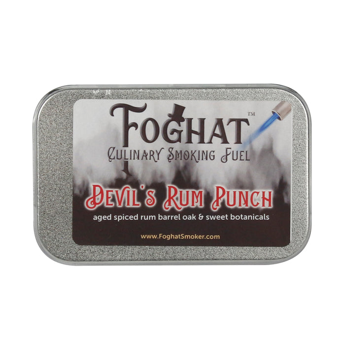 Foghat Culinary Smoking Fuel Devil's Rum Punch Sweet & Spicy All-Natural 4 Ounce