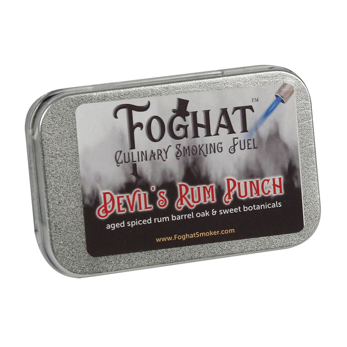 Foghat Culinary Smoking Fuel Devil's Rum Punch Sweet & Spicy All-Natural 4 Ounce