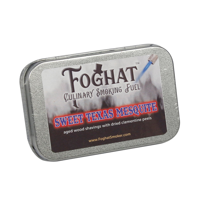 Foghat Culinary Smoking Fuel Sweet Texas Mesquite W/ Clementine All-Natural 4oz