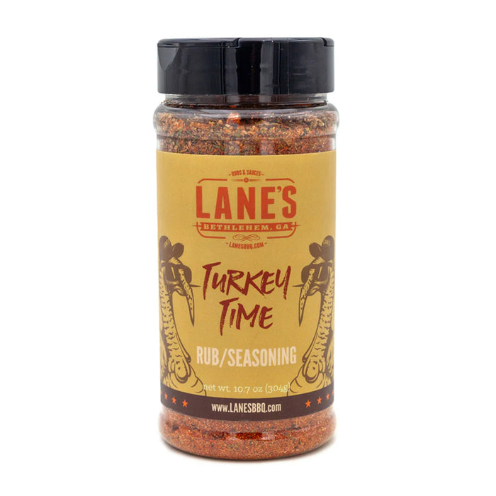 Lane's BBQ Turkey Time Rub Seasoning 10.7 Oz Gluten Free TURKEYTIMEPIT
