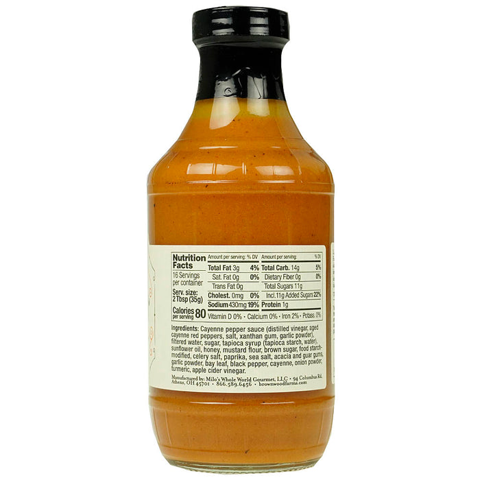 Brownwood Farms Good Slatherin' Wing Sauce Famous Lip Smackin' Gluten Free 20 oz