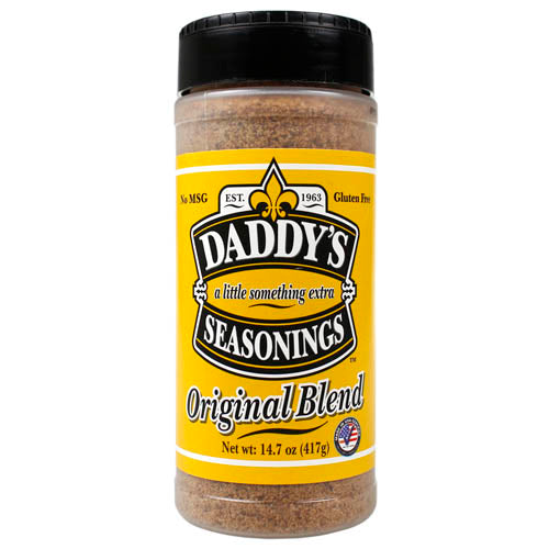 Daddy's Seasonings 14.7 oz. Original Blend Seasoning Rub Gluten Free MSG Free