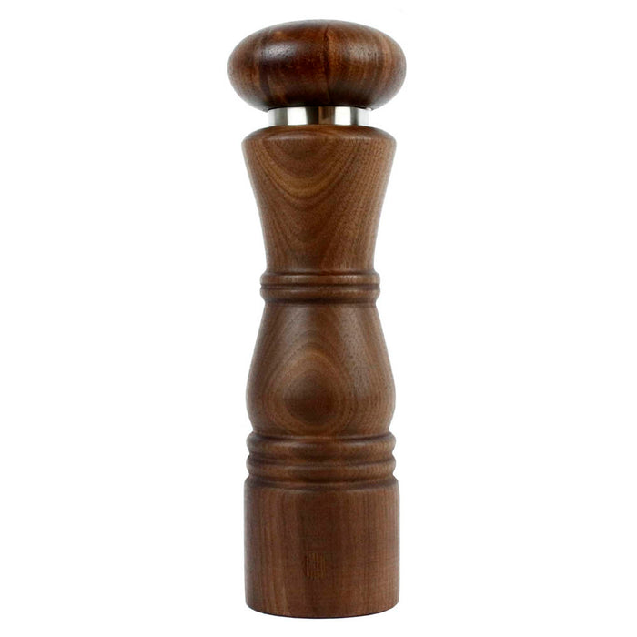 CrushGrind Paris Salt or Pepper Mill and Patented Ceramic Grinder Walnut 220mm