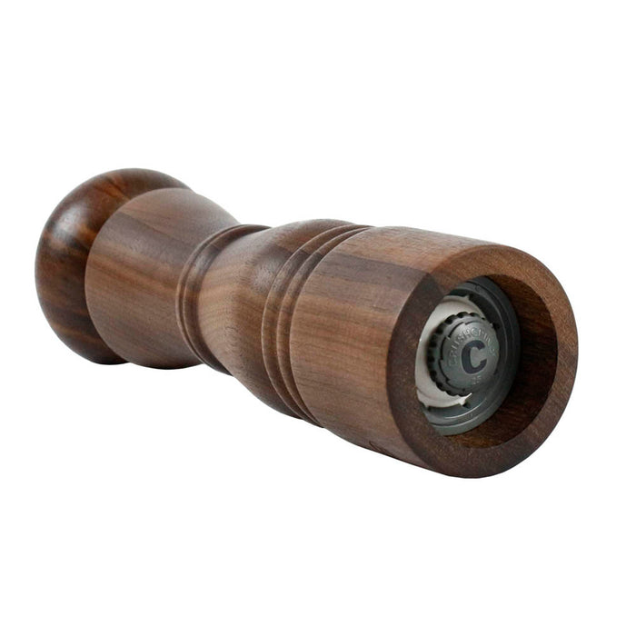 CrushGrind Paris Salt or Pepper Mill and Patented Ceramic Grinder Walnut 220mm