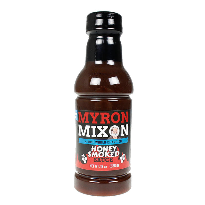 Myron Mixon Honey Smoked BBQ Sauce Made By A 4-Time BBQ World Champion 19 oz.