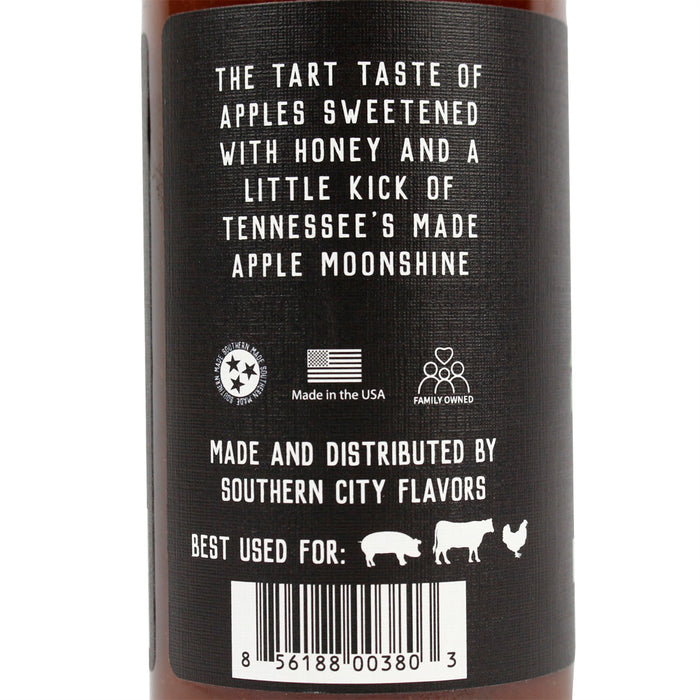 Southern City Flavors Apple Moonshine Sweet And Tangy BBQ Sauce With Honey15oz