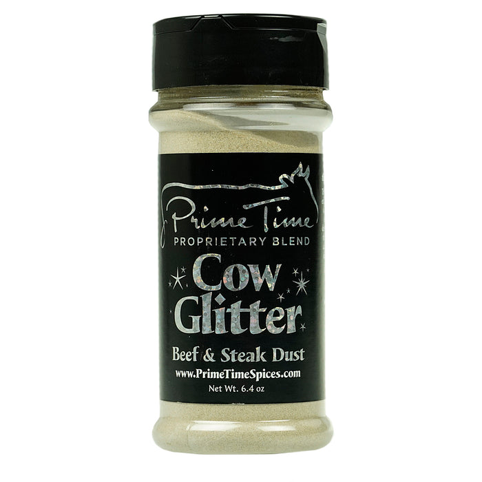 Prime Time Spices' Cow Glitter 6.4 oz 0 Calorie Beef And Steak Dust Seasoning