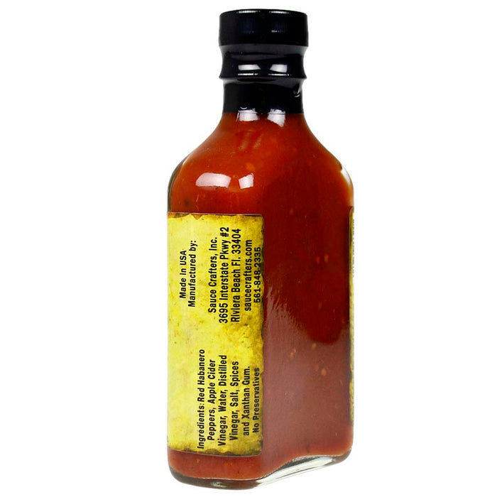 Sauce Crafters Professor Payne Indeass's Wimp Retardant Hot Sauce 5.7 Oz Bottle