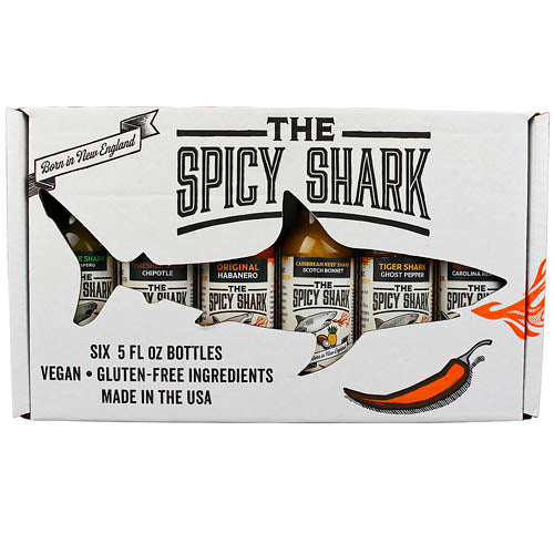 The Spicy Shark 6 Pack Gift Set