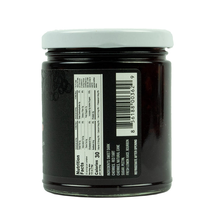 Southern City Flavors Cherry Bourbon Jam Sweet All Natural Small Batch 10 oz