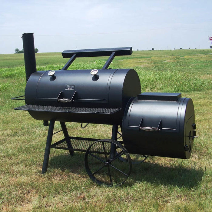 Horizon Smokers 24" RD Special Marshal Smoker 1700 Sq. Inch Offset 244824RD