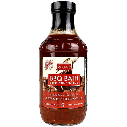 Sweetwater Spice Company Apple Chipotle Brine Bath Concentrate 16 Oz. Bottle