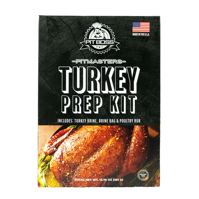 Pit Boss Turkey Brine Bag and Poultry Rub Prep Kit Pitmasters Holiday Flavor