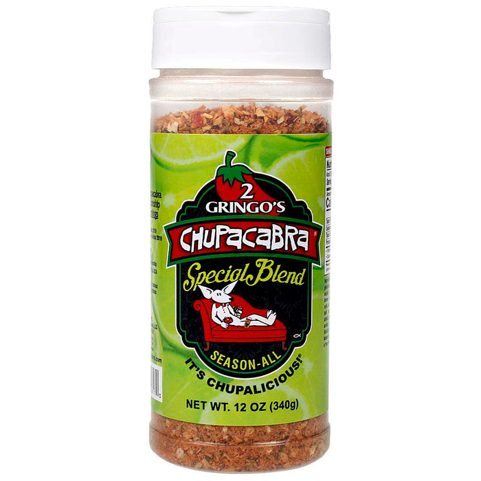 2 Gringos Chupacabra Special Blend 12 Oz Rub and All Purpose Seasoning Single