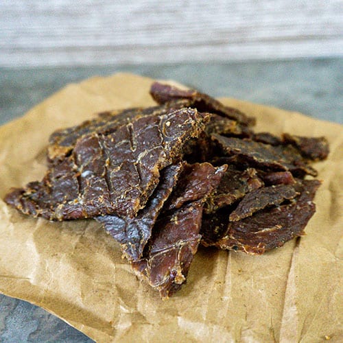 Lucky Jerky Original Slab Jerky 1.5 Oz Package All Natural Small Batch 5107