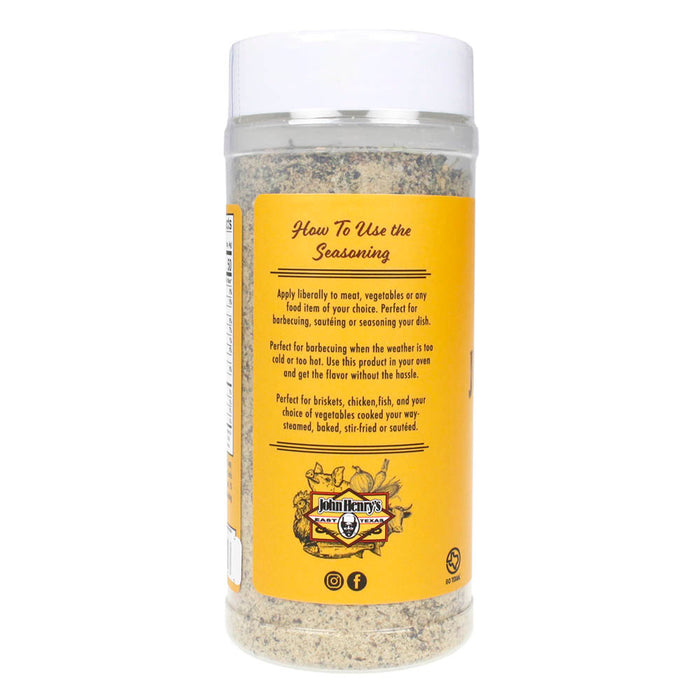 John Henry's Lil Tater's Spud Rub Seasoning Herbs Garlic Pepper 10.5 Oz Bottle