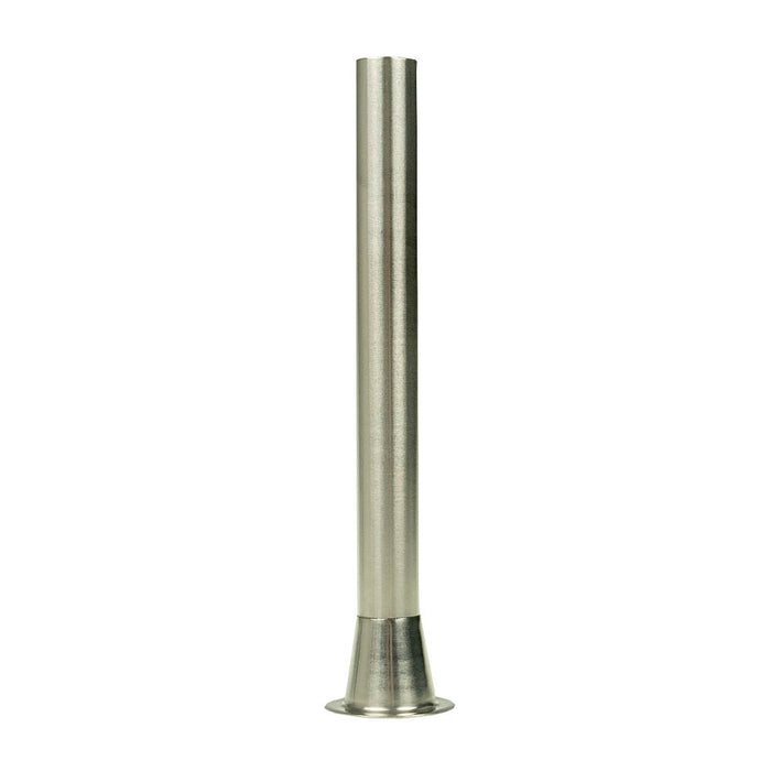 3/4" Snack Stick Stainless Steel Stuffing Tube Funnel 1-9/16" Base LEM 606B