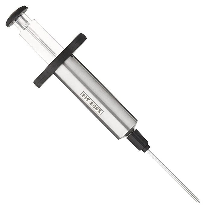 Pit Boss Stainless Steel Meat Marinade Injector Syringe and 2 Needles 67287