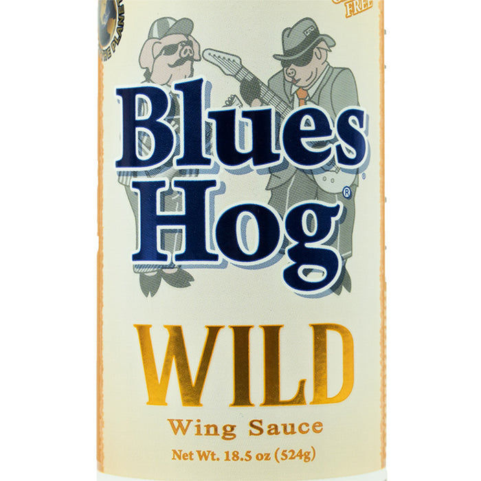 Blues Hog Wild Wing Sauce Southern Flare Gluten Free 18.5 Oz Squeeze Bottle