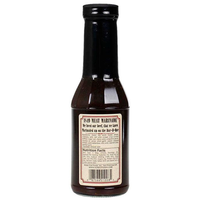 1849 Brand Tri-Tip Meat Marinade 12 Oz Bottle Beef Pork Stir Fry 71109