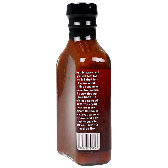 Sauce Crafters Venom Xtreme Hot Sauce Habanero Not for Beginners 5.7 Oz Bottle