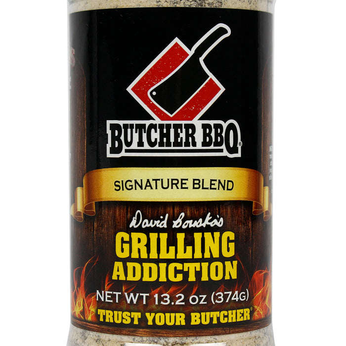 Butcher BBQ Grilling Addiction Signature BBQ Rub Seasoning Gluten Free 13.2 Oz